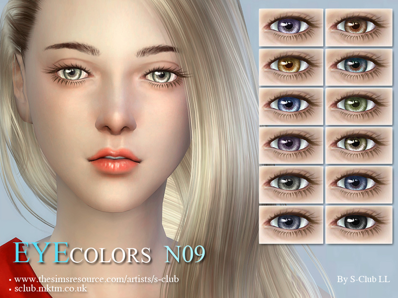 sims 4 eye color pack